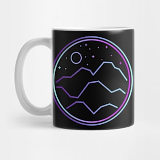 Moon and Mountain Mug